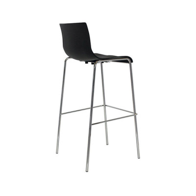 04. Giordaan stool - bianco / nero