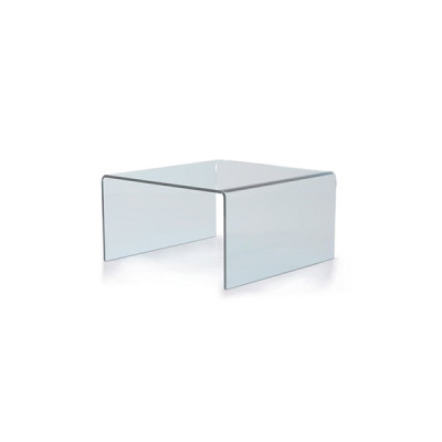 24. Plexy table - dim. L60 x P60 x H30 cm